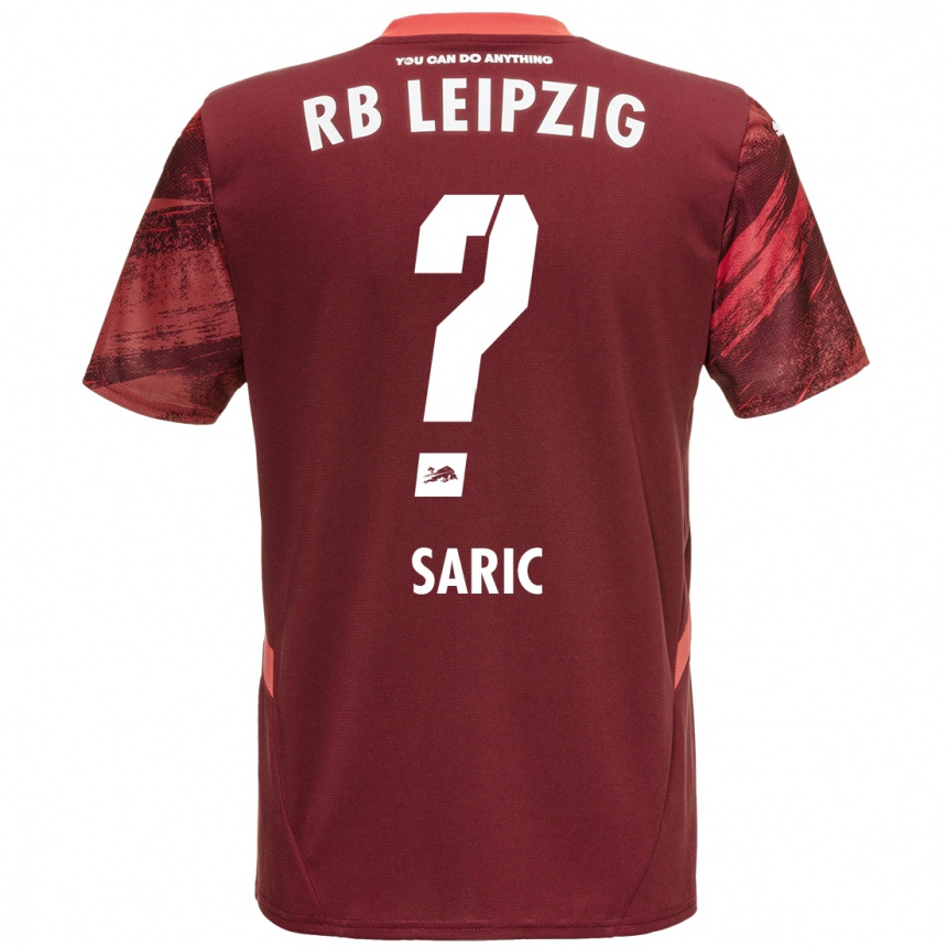 Férfi Labdarúgás Lucio Saric #0 Burgundia Idegenbeli Jersey 2024/25 Mez Póló Ing