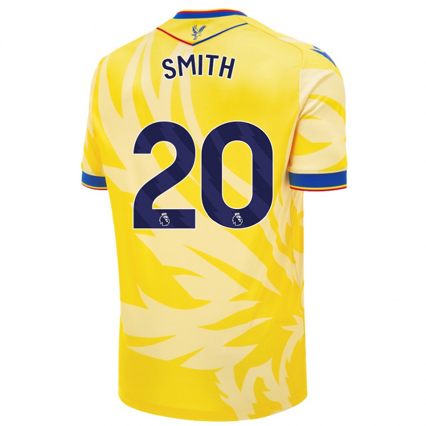 Férfi Labdarúgás Hope Smith #20 Sárga Idegenbeli Jersey 2024/25 Mez Póló Ing