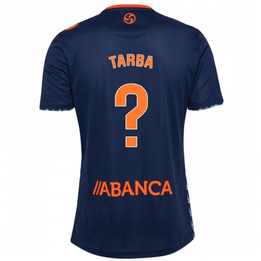 Férfi Labdarúgás Ianis Tarba #0 Sötétkék Idegenbeli Jersey 2024/25 Mez Póló Ing