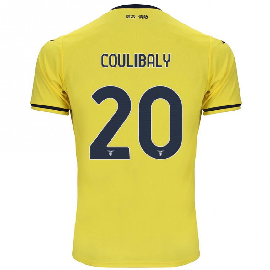 Férfi Labdarúgás Larsson Coulibaly #20 Sárga Idegenbeli Jersey 2024/25 Mez Póló Ing