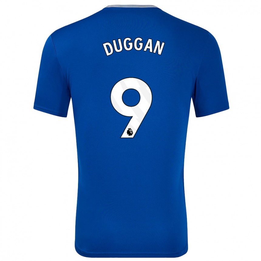 Női Labdarúgás Toni Duggan #9 Kék -Val Hazai Jersey 2024/25 Mez Póló Ing