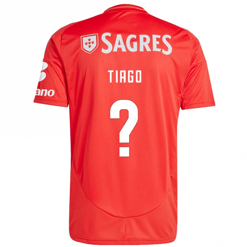 Női Labdarúgás Tiago Ferreira #0 Piros Fehér Hazai Jersey 2024/25 Mez Póló Ing