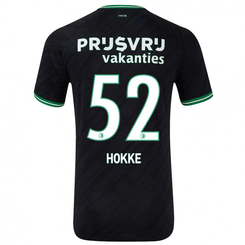 Női Labdarúgás Milan Hokke #52 Fekete Zöld Idegenbeli Jersey 2024/25 Mez Póló Ing