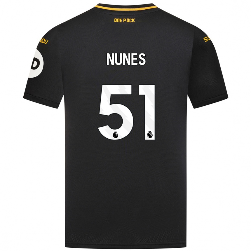 Női Labdarúgás Grazi Nunes #51 Fekete Idegenbeli Jersey 2024/25 Mez Póló Ing