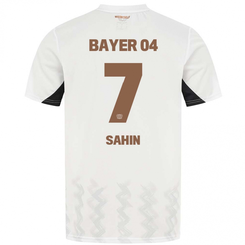 Női Labdarúgás Batuhan Sahin #7 Fehér Fekete Idegenbeli Jersey 2024/25 Mez Póló Ing