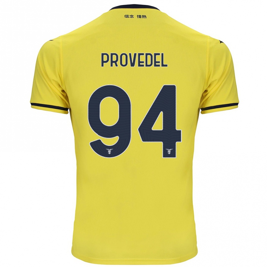 Női Labdarúgás Ivan Provedel #94 Sárga Idegenbeli Jersey 2024/25 Mez Póló Ing