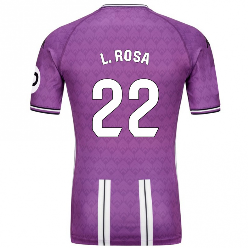 Gyermek Labdarúgás Lucas Rosa #22 Lila Fehér Hazai Jersey 2024/25 Mez Póló Ing