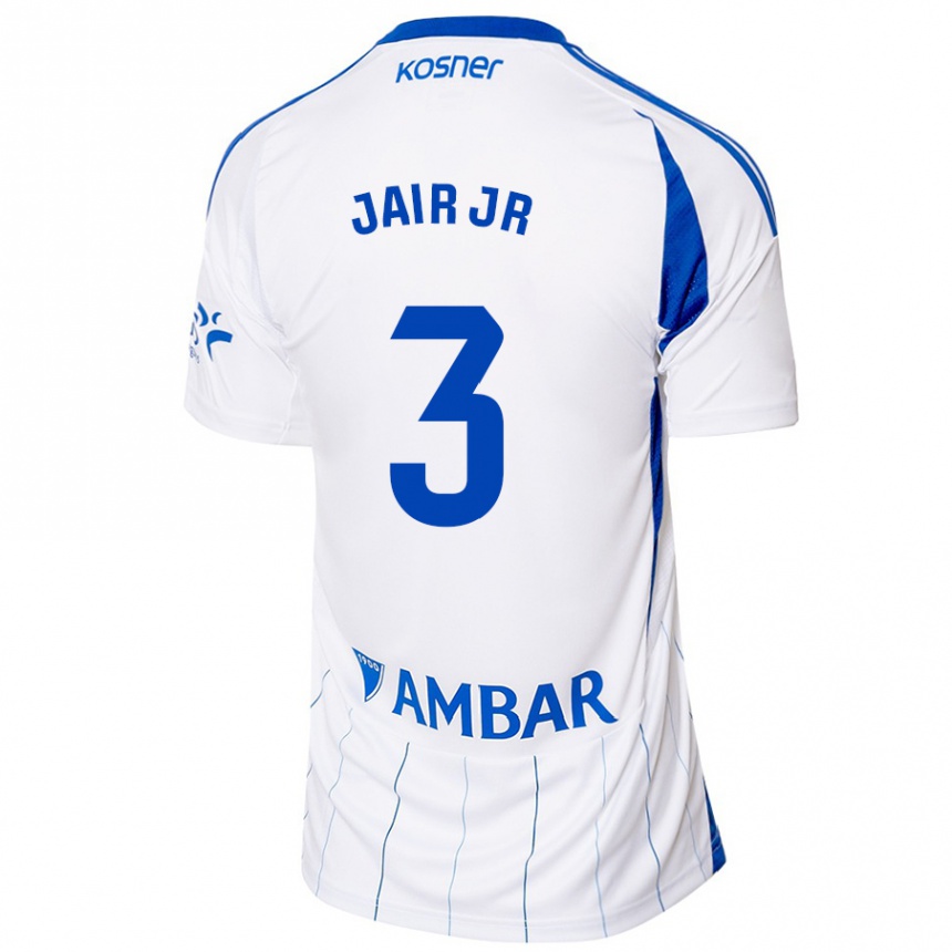 Gyermek Labdarúgás Jair Amador #3 Piros Fehér Hazai Jersey 2024/25 Mez Póló Ing