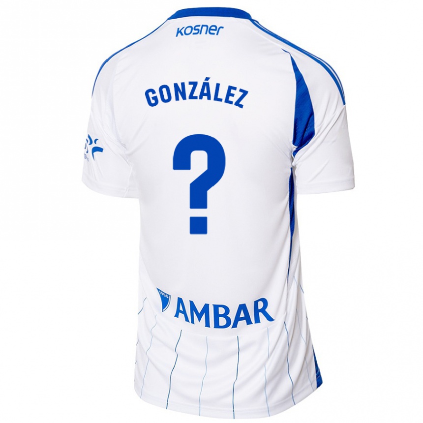 Gyermek Labdarúgás Álex González #0 Piros Fehér Hazai Jersey 2024/25 Mez Póló Ing