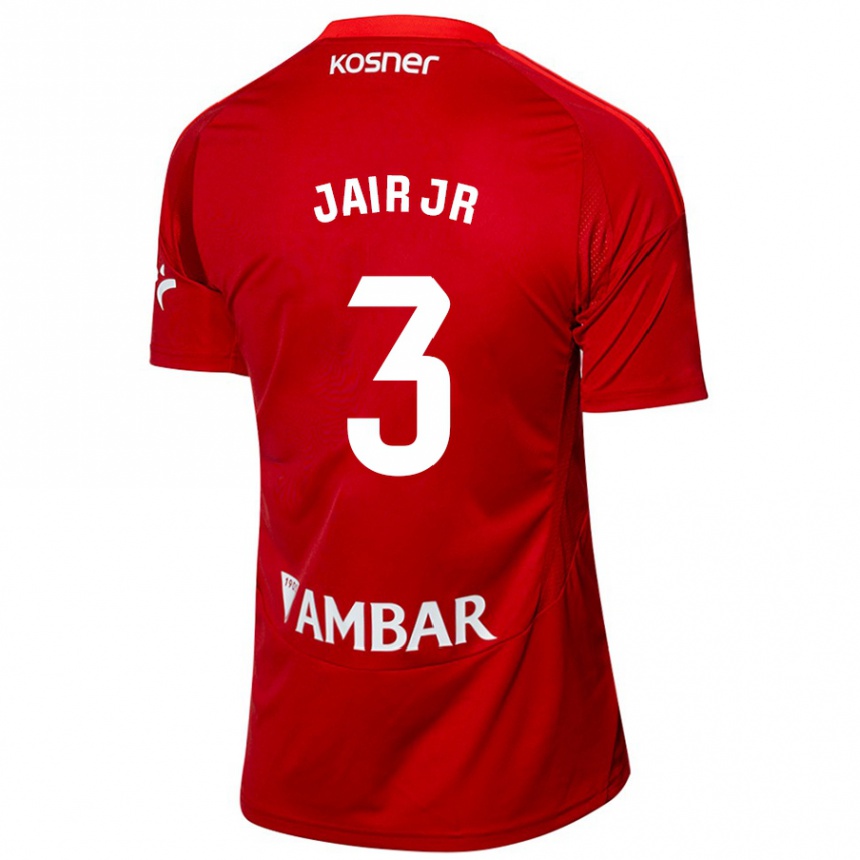 Gyermek Labdarúgás Jair Amador #3 Fehér Kék Idegenbeli Jersey 2024/25 Mez Póló Ing