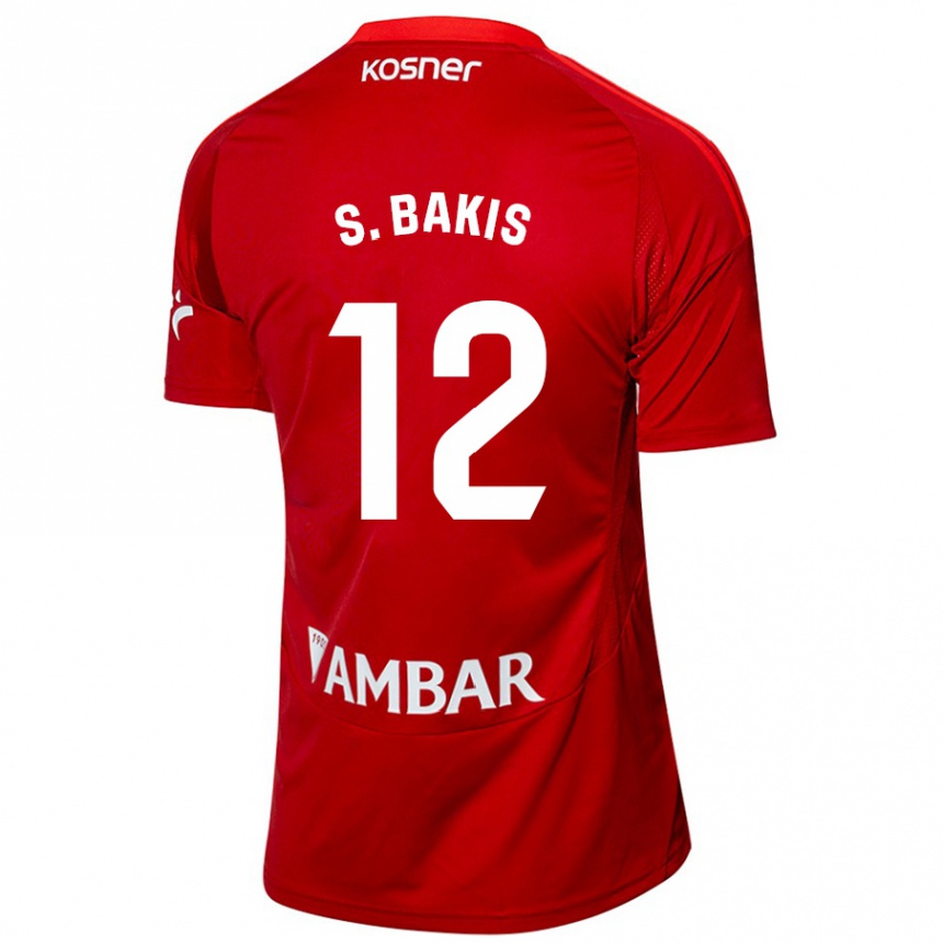 Gyermek Labdarúgás Sinan Bakış #12 Fehér Kék Idegenbeli Jersey 2024/25 Mez Póló Ing