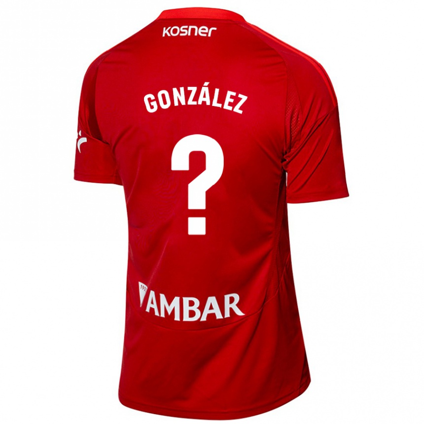 Gyermek Labdarúgás Álex González #0 Fehér Kék Idegenbeli Jersey 2024/25 Mez Póló Ing