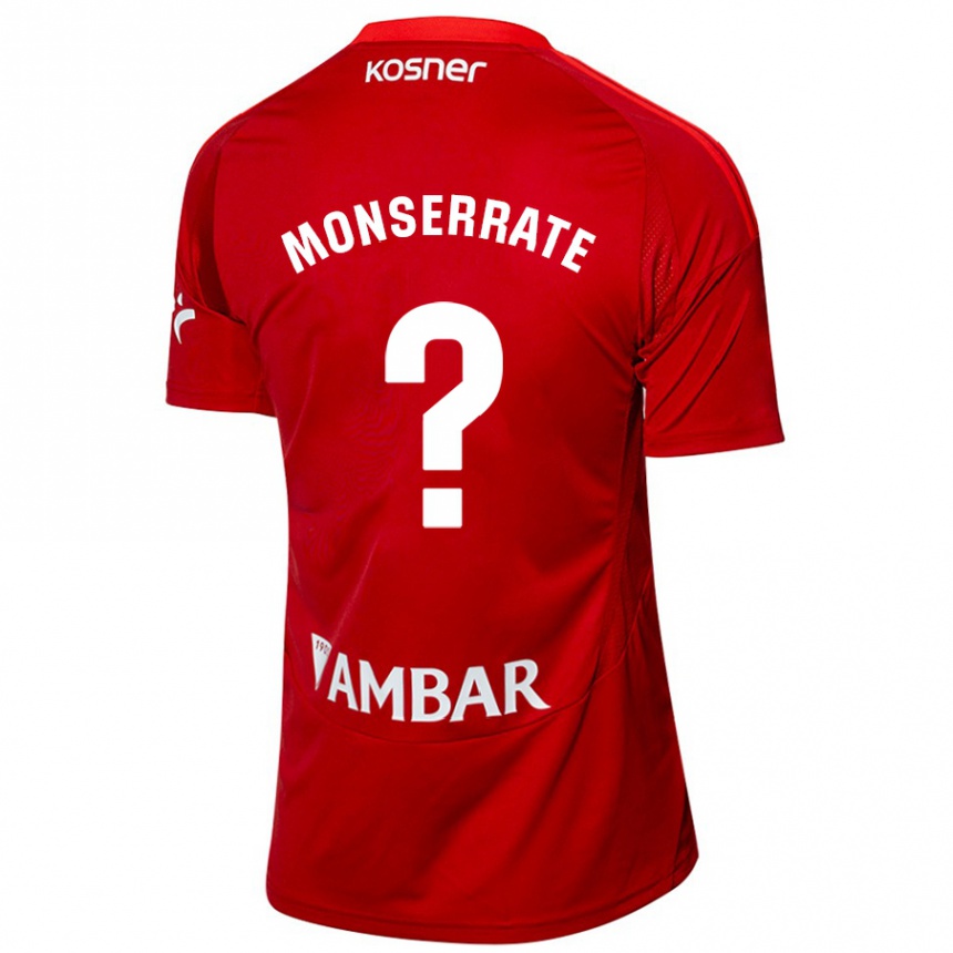 Gyermek Labdarúgás Jano Monserrate #0 Fehér Kék Idegenbeli Jersey 2024/25 Mez Póló Ing