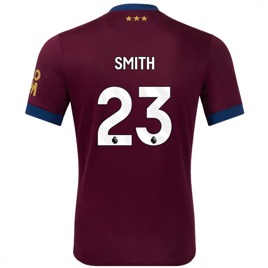 Gyermek Labdarúgás Abbi Smith #23 Barna Idegenbeli Jersey 2024/25 Mez Póló Ing