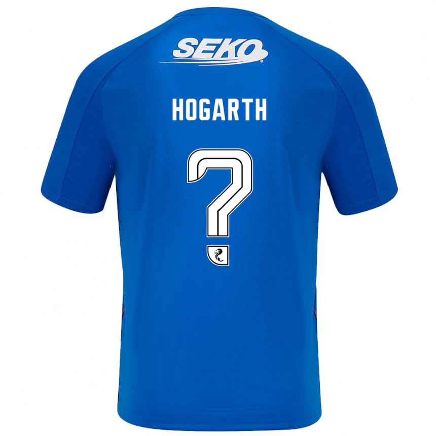 Férfi Labdarúgás Jay Hogarth #0 Sötétkék Hazai Jersey 2024/25 Mez Póló Ing