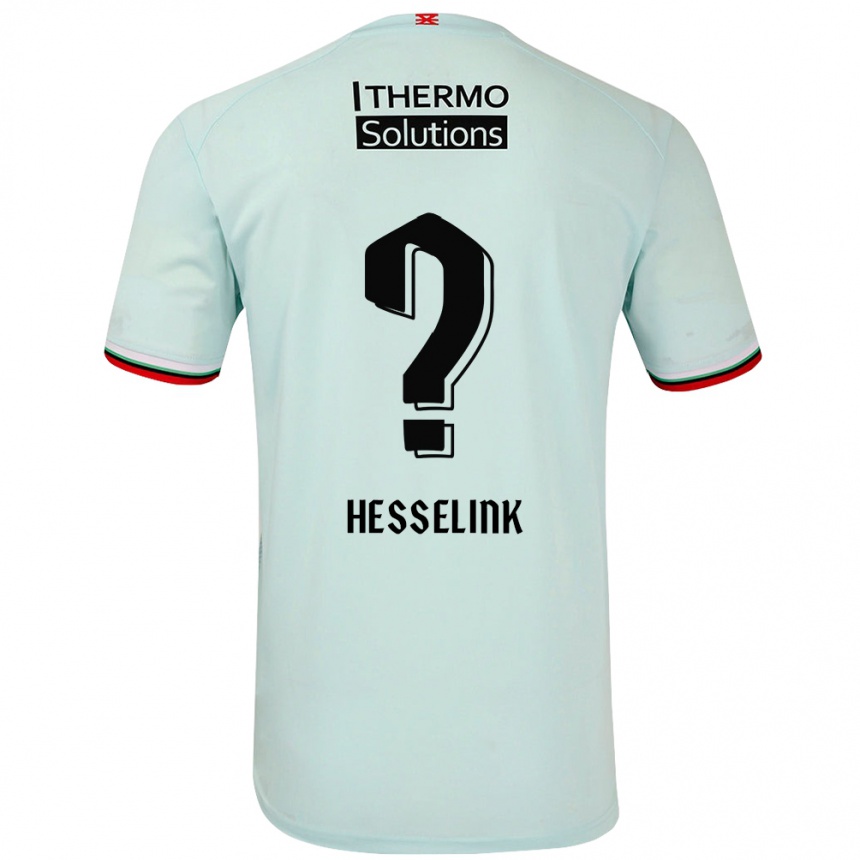 Férfi Labdarúgás Lucas Vennegoor Of Hesselink #0 Világoszöld Idegenbeli Jersey 2024/25 Mez Póló Ing