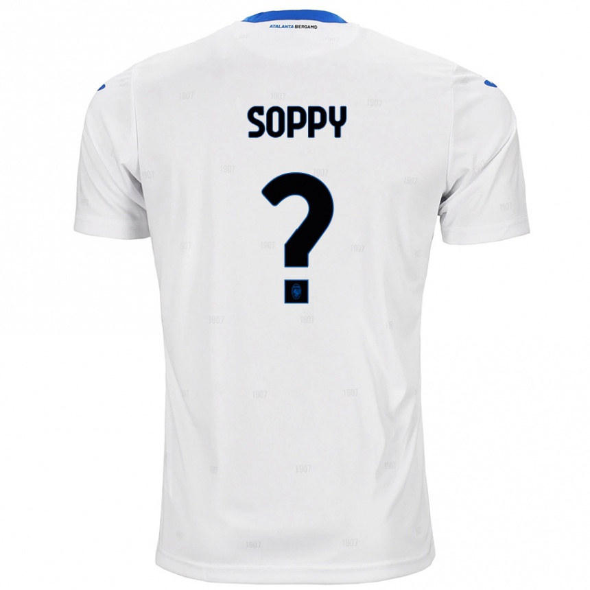 Női Labdarúgás Brandon Soppy #0 Fehér Idegenbeli Jersey 2024/25 Mez Póló Ing