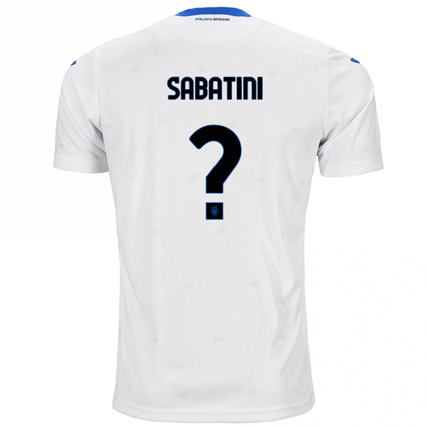 Női Labdarúgás Carlo Sabatini #0 Fehér Idegenbeli Jersey 2024/25 Mez Póló Ing