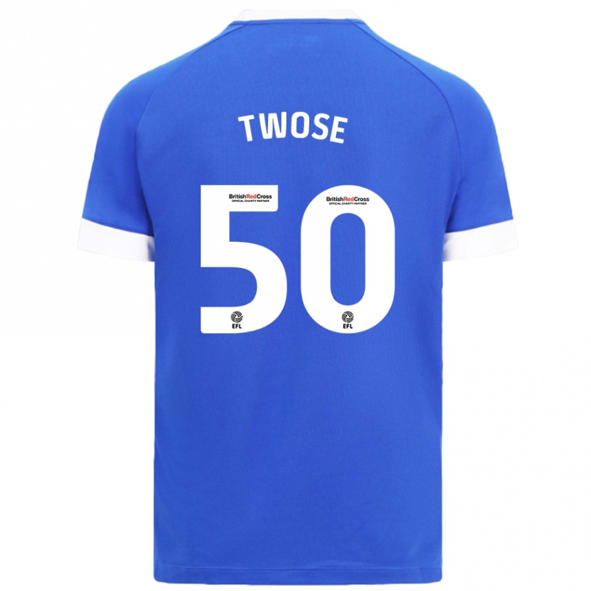 Gyermek Labdarúgás Cody Twose #50 Égszínkék Hazai Jersey 2024/25 Mez Póló Ing