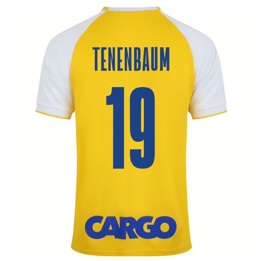 Gyermek Labdarúgás Daniel Tenenbaum #19 Sárga Fehér Hazai Jersey 2024/25 Mez Póló Ing