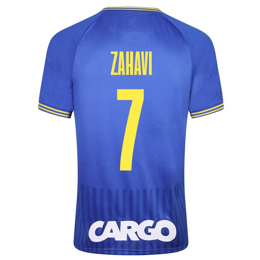 Gyermek Labdarúgás Eran Zahavi #7 Fehér Idegenbeli Jersey 2024/25 Mez Póló Ing