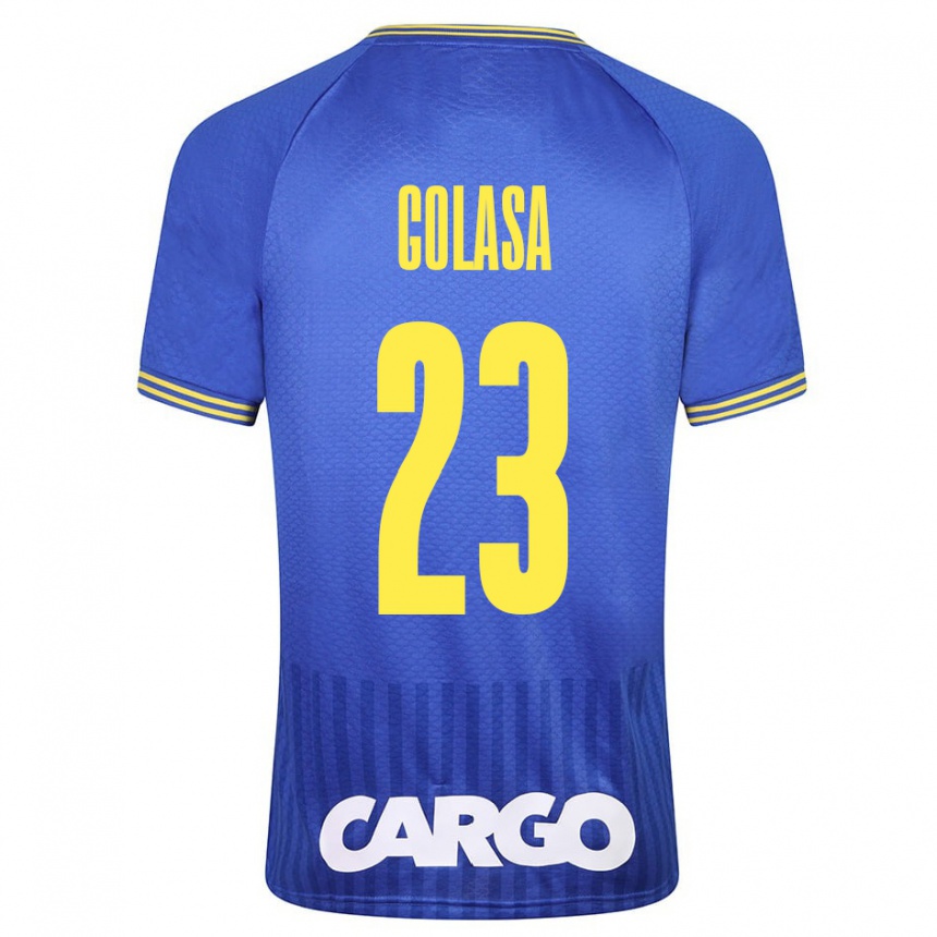 Gyermek Labdarúgás Eyal Golasa #23 Fehér Idegenbeli Jersey 2024/25 Mez Póló Ing