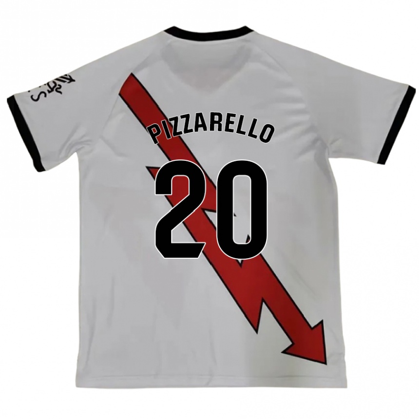 Gyermek Labdarúgás Charlyann Pizzarello #20 Piros Idegenbeli Jersey 2024/25 Mez Póló Ing