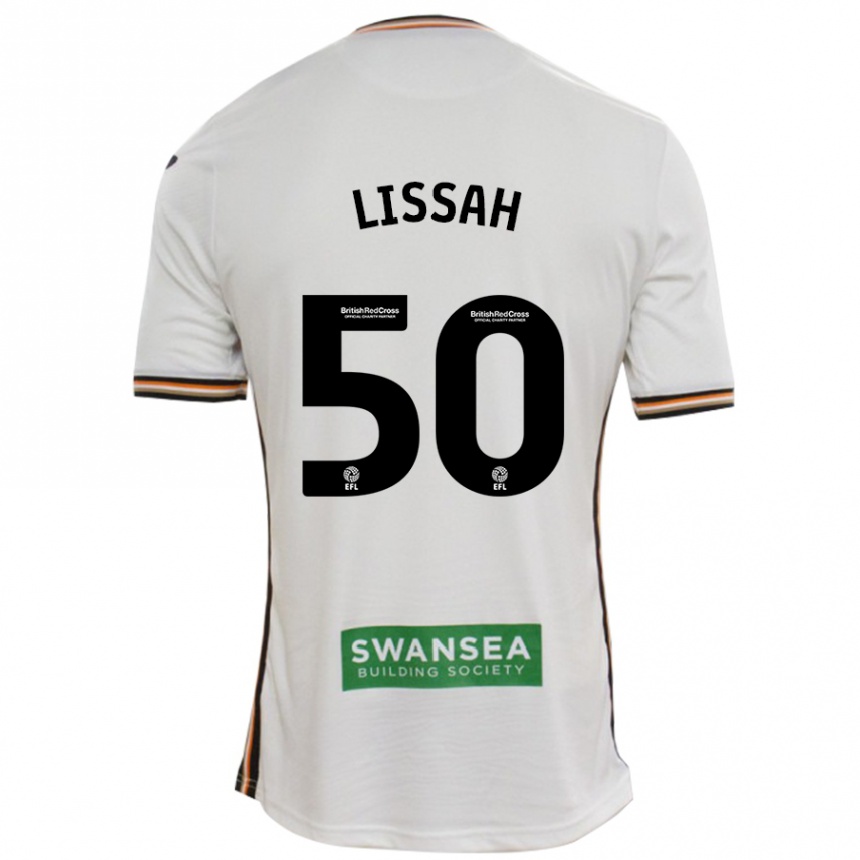 Férfi Labdarúgás Filip Lissah #50 Fehér Hazai Jersey 2024/25 Mez Póló Ing