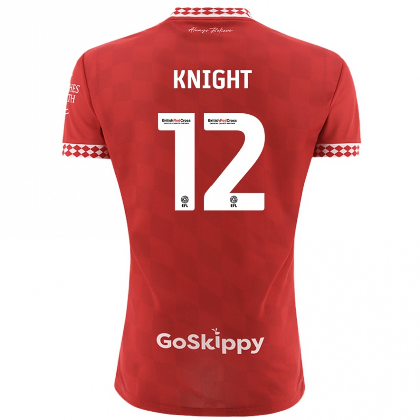 Férfi Labdarúgás Jason Knight #12 Piros Hazai Jersey 2024/25 Mez Póló Ing