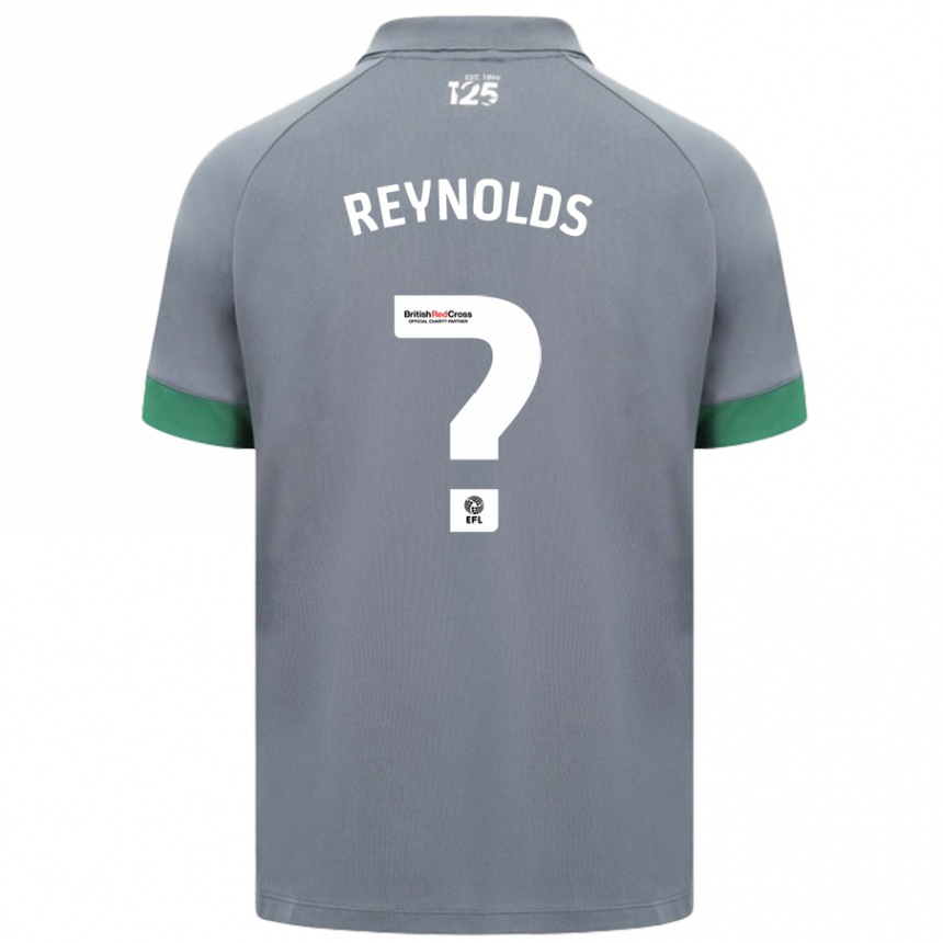 Női Labdarúgás Oliver Reynolds #0 Sötétszürke Idegenbeli Jersey 2024/25 Mez Póló Ing