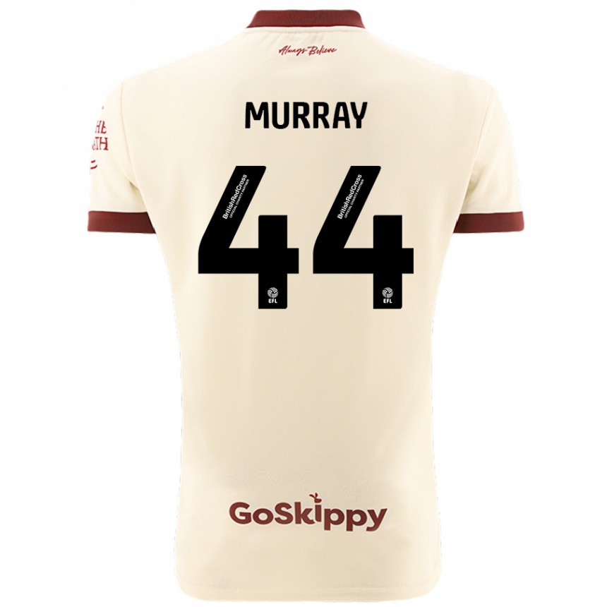 Női Labdarúgás Satara Murray #44 Krém Fehér Idegenbeli Jersey 2024/25 Mez Póló Ing