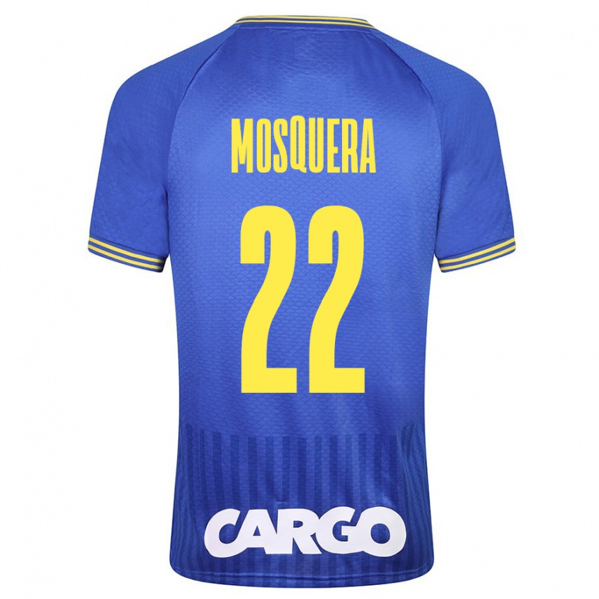 Női Labdarúgás Orlando Mosquera #22 Fehér Idegenbeli Jersey 2024/25 Mez Póló Ing