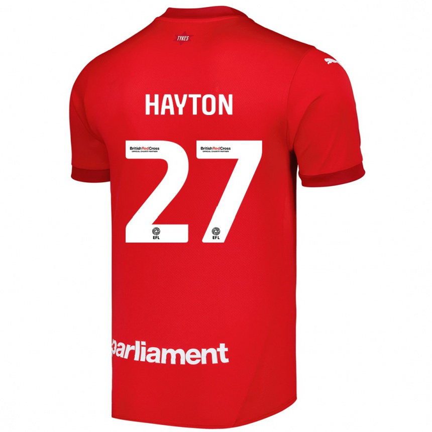 Gyermek Labdarúgás Adam Hayton #27 Piros Hazai Jersey 2024/25 Mez Póló Ing