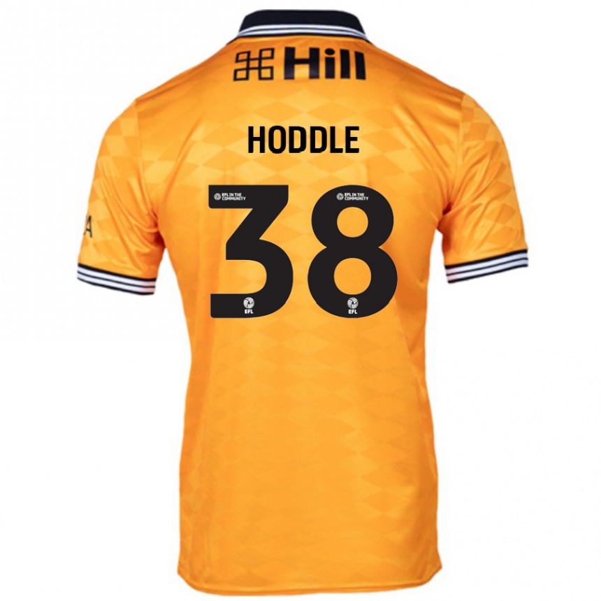 Gyermek Labdarúgás George Hoddle #38 Narancs Hazai Jersey 2024/25 Mez Póló Ing