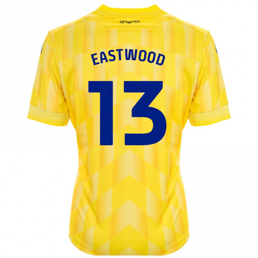 Gyermek Labdarúgás Simon Eastwood #13 Sárga Hazai Jersey 2024/25 Mez Póló Ing