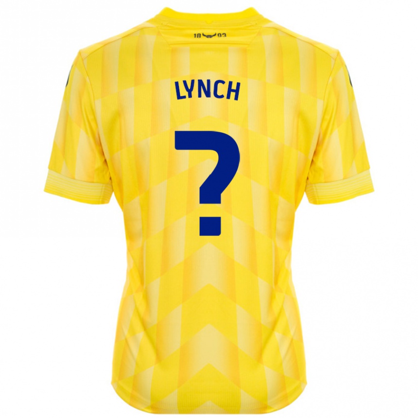 Gyermek Labdarúgás Bobby Lynch #0 Sárga Hazai Jersey 2024/25 Mez Póló Ing