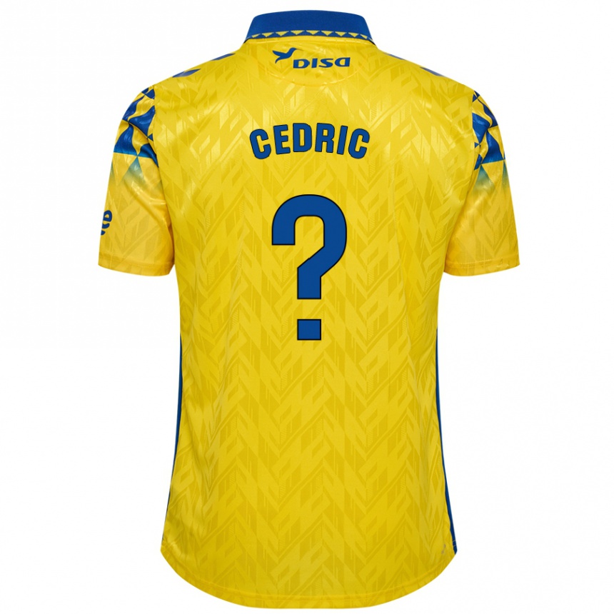 Gyermek Labdarúgás Iván Cédric #0 Sárga Kék Hazai Jersey 2024/25 Mez Póló Ing