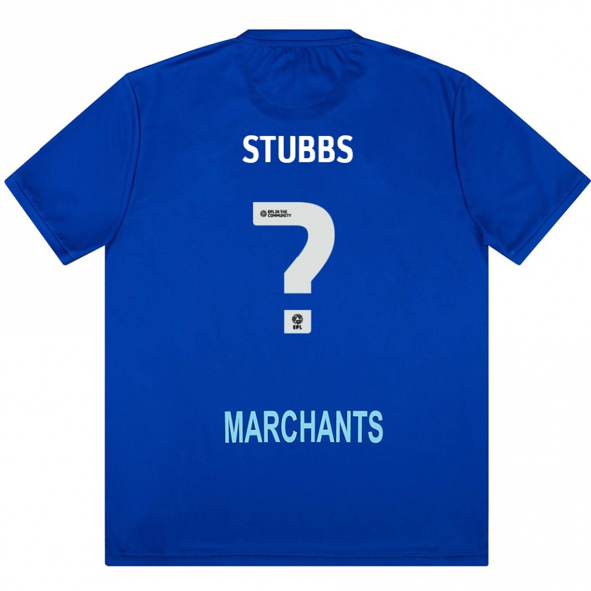 Gyermek Labdarúgás Sam Stubbs #0 Zöld Idegenbeli Jersey 2024/25 Mez Póló Ing