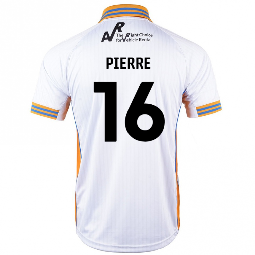 Gyermek Labdarúgás Aaron Pierre #16 Fehér Idegenbeli Jersey 2024/25 Mez Póló Ing