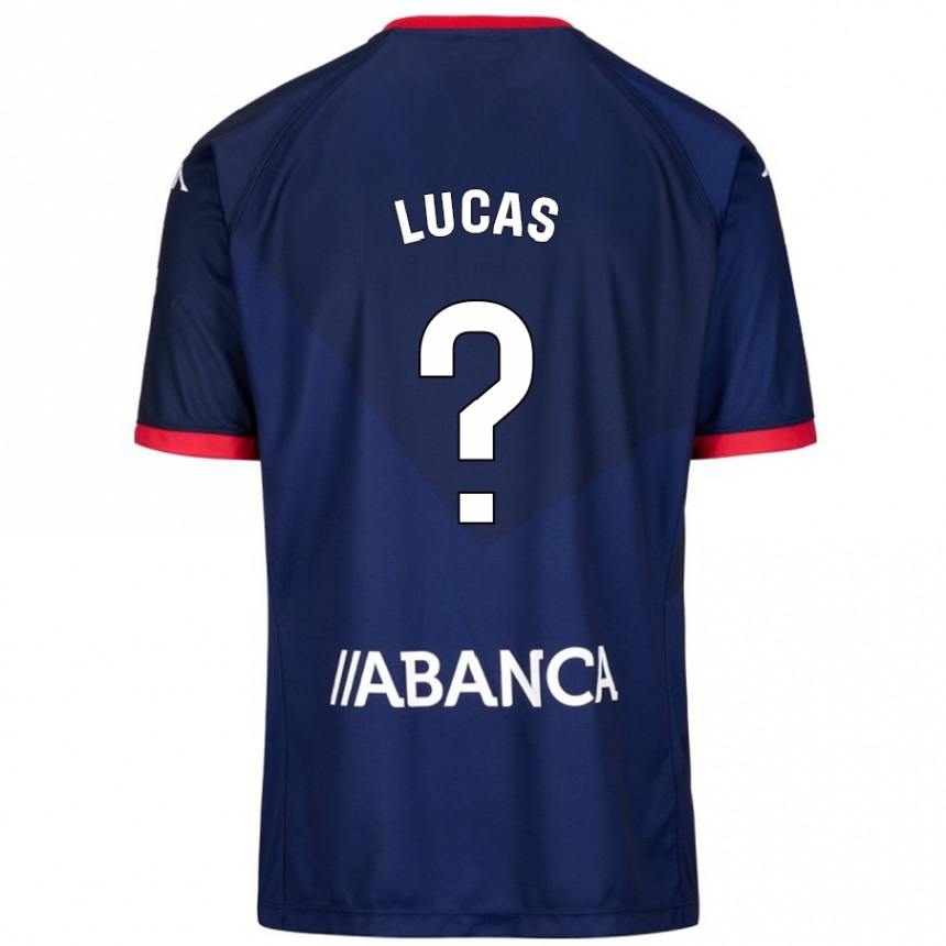 Gyermek Labdarúgás Lucas Pérez #7 Sötétkék Idegenbeli Jersey 2024/25 Mez Póló Ing