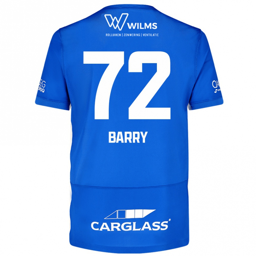 Férfi Labdarúgás Alpha Barry #72 Kék Hazai Jersey 2024/25 Mez Póló Ing