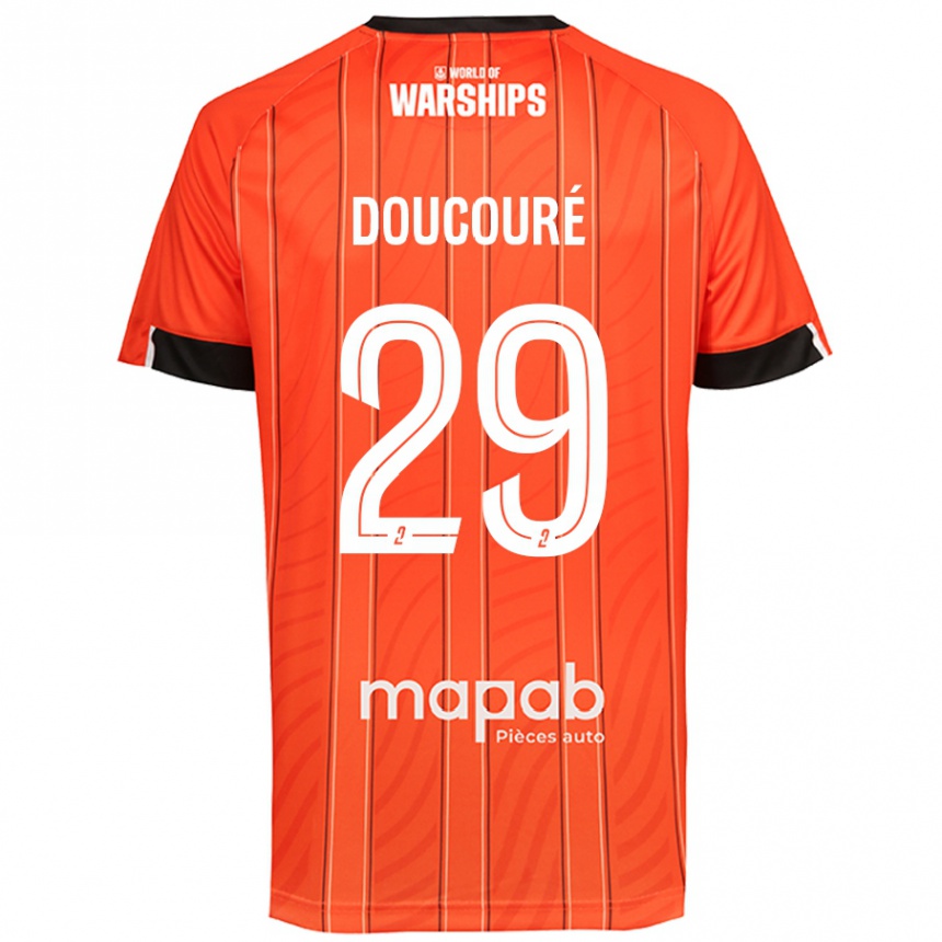 Férfi Labdarúgás Siriné Doucouré #29 Narancs Hazai Jersey 2024/25 Mez Póló Ing