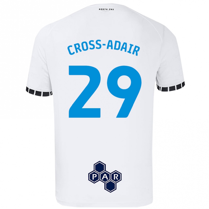 Női Labdarúgás Finlay Cross-Adair #29 Fehér Hazai Jersey 2024/25 Mez Póló Ing