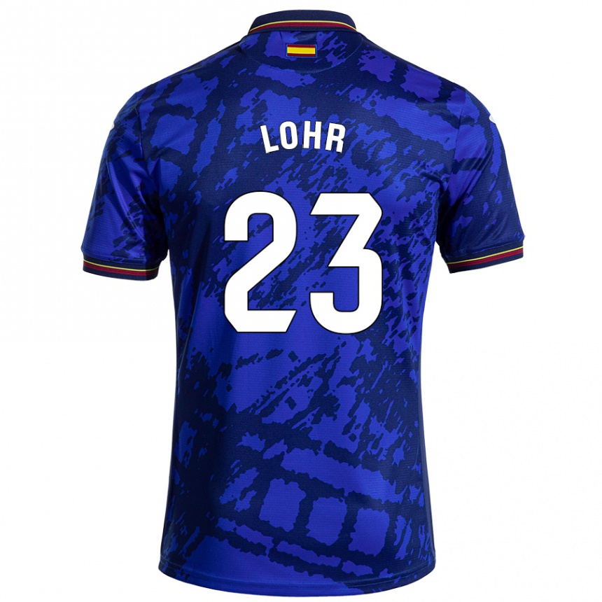 Női Labdarúgás Luca Lohr #23 Sötétebb Kék Hazai Jersey 2024/25 Mez Póló Ing