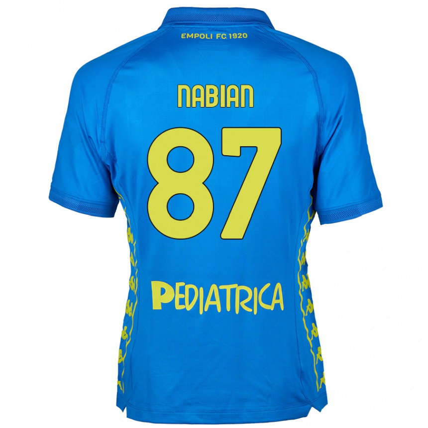 Női Labdarúgás Herculano Nabian #87 Kék Hazai Jersey 2024/25 Mez Póló Ing