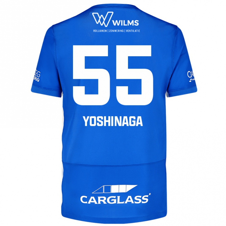 Női Labdarúgás Yumeki Yoshinaga #55 Kék Hazai Jersey 2024/25 Mez Póló Ing