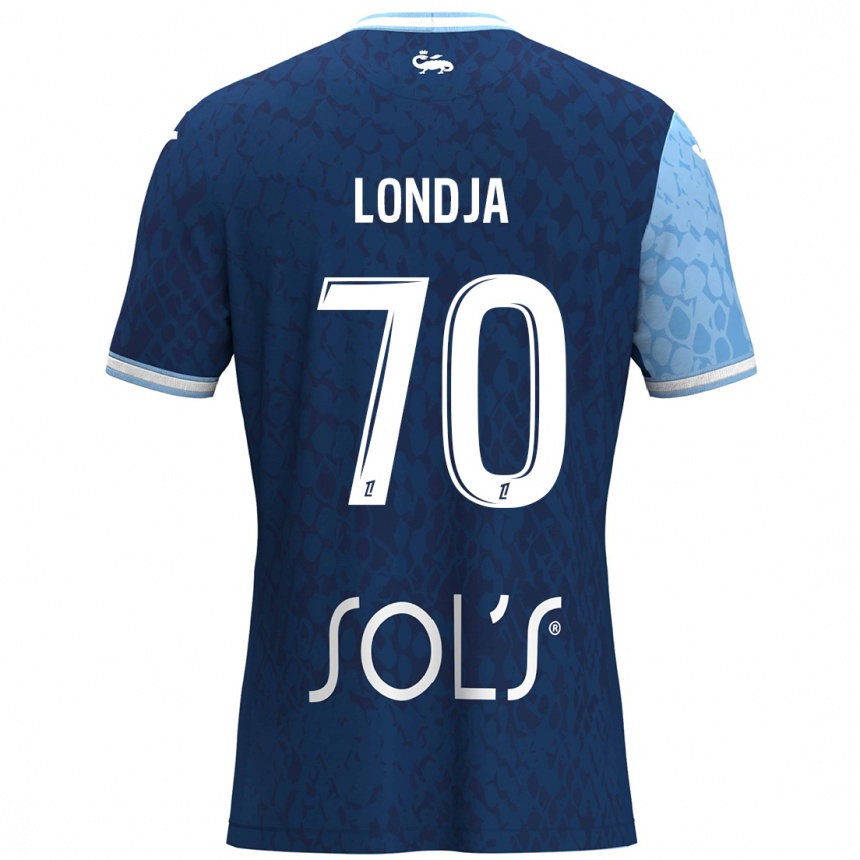 Női Labdarúgás Ruben Londja #70 Égszínkék Sötétkék Hazai Jersey 2024/25 Mez Póló Ing